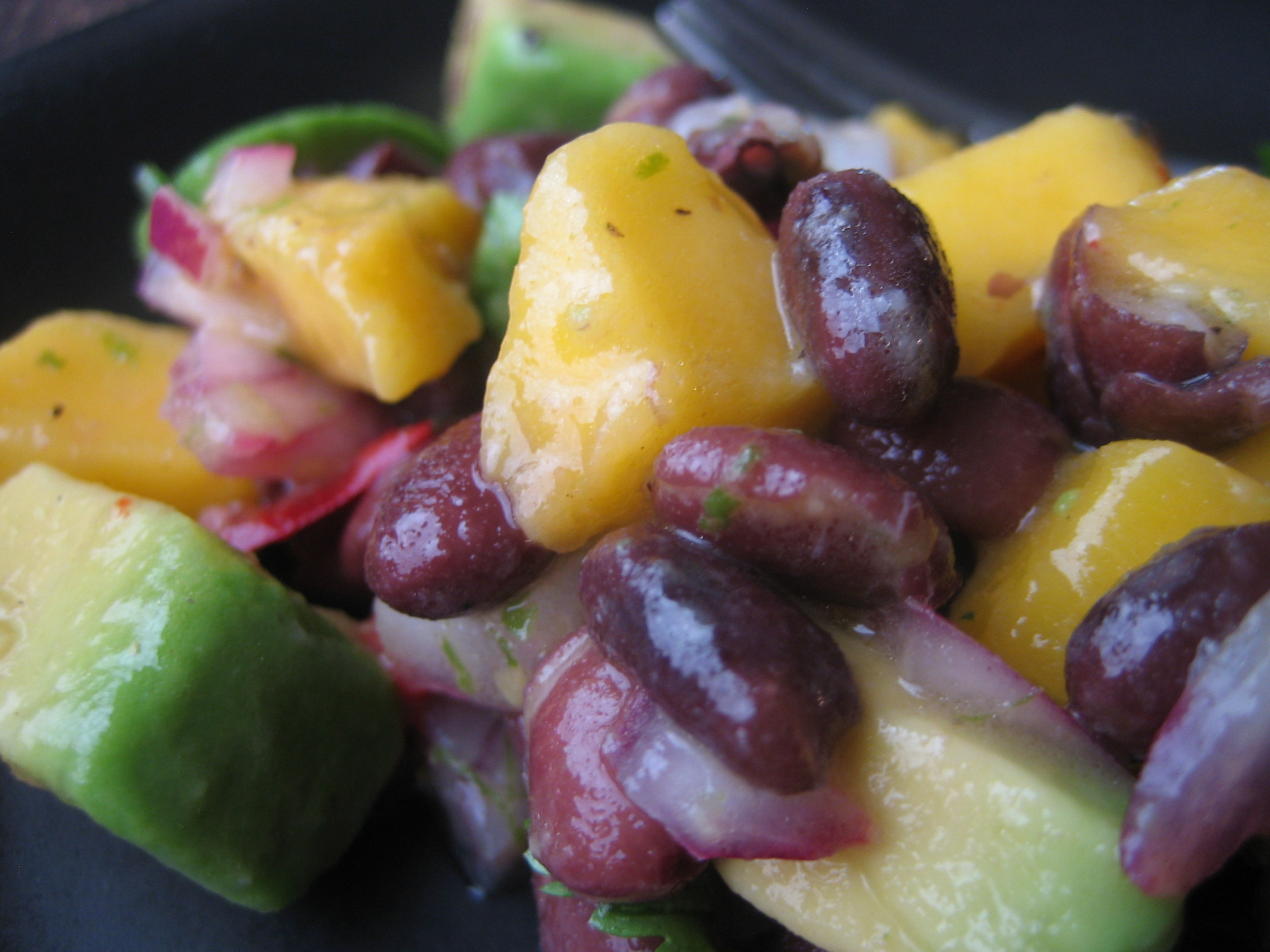 Mango Avocado and Black Bean Salad FM