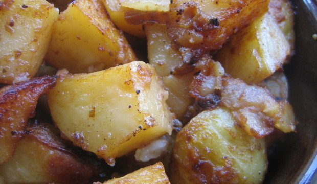 Roasted Potatoes with Kraft Pourables