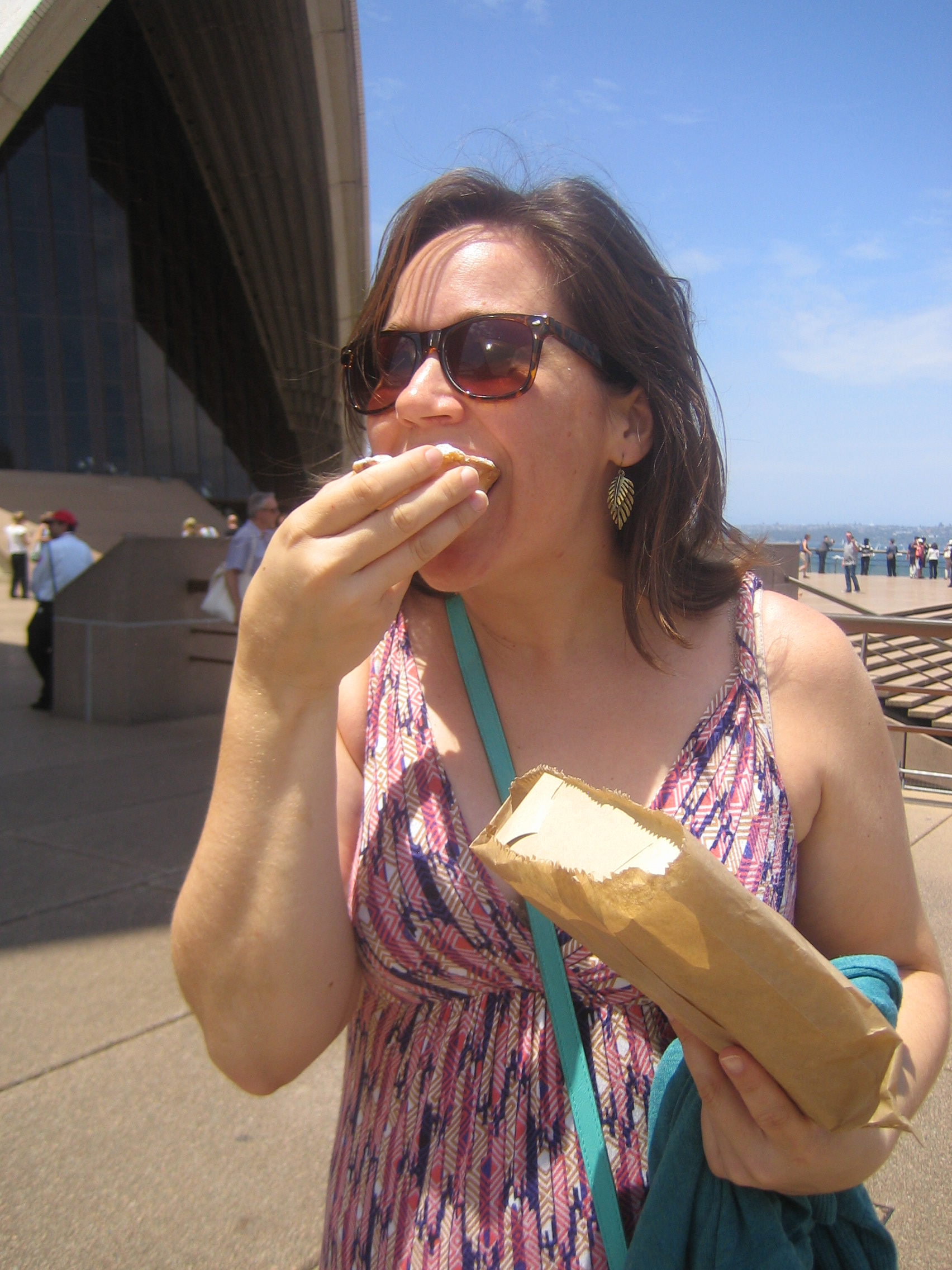 Pastries at Sydney Opera House