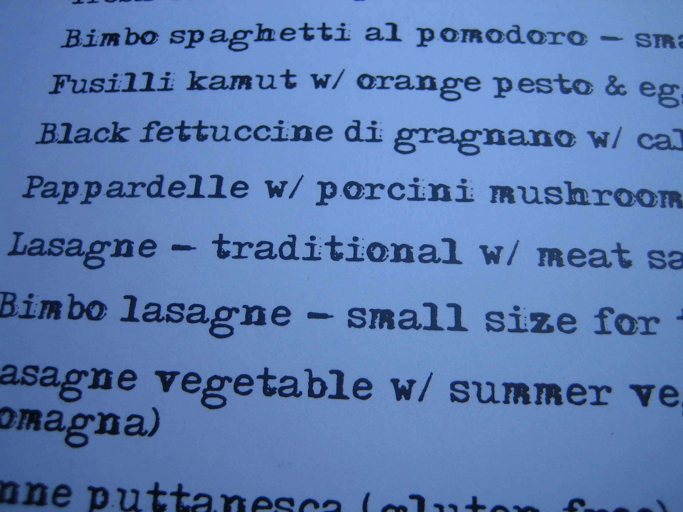 DOC Espresso Menu 2